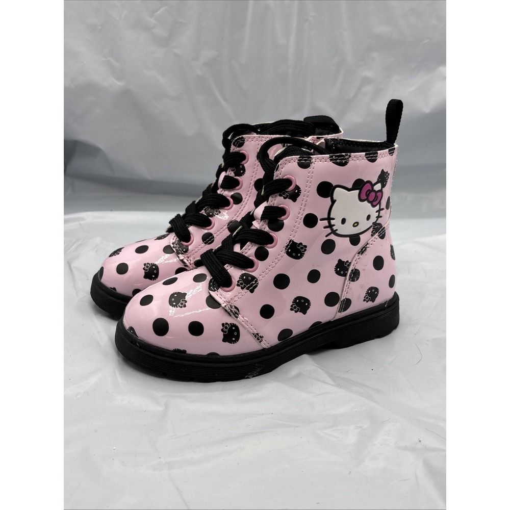 Hello Kitty Little Girls Boots Pink Size 10